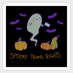 Spooky Trans Rights Magnet